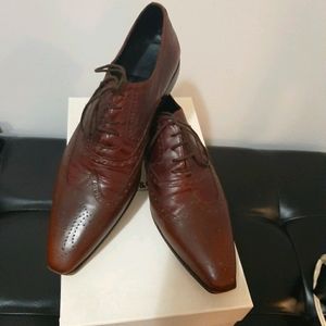D&G leather brogues